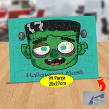 Asilmeydan Şaşkın Bakışlı Frankenstein 99 Parça Puzzle Yapboz TABLO-925444