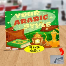 Asilmeydan Arap Kültür Tarzı 99 Parça Puzzle Yapboz TABLO-1284-8242