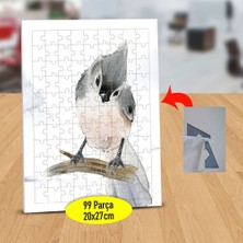 Asilmeydan Daldaki Tatlı Kuş 99 Parça Puzzle Yapboz TABLO-53876-56347