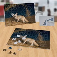 Asilmeydan Beyaz Küçük Tilki 99 Parça Puzzle Yapboz-p096