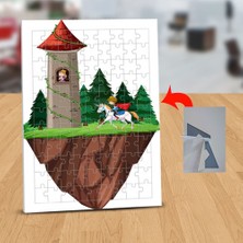 Asilmeydan Prensesi Kurtarmaya Gelen Prens 99 Parça Puzzle Yapboz Tablo-43