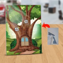 Asilmeydan Görkemli Ağaç Ev 99 Parça Puzzle Yapboz TABLO-1308-24776