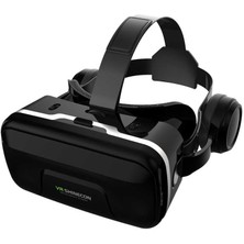 Vr Shınecon G04EA Kulaklıklı 3D Sanal Gerçeklik Gözlüğü Siyah