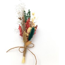 Lora Davet Damat ve Arkadaşları Için Yaka Çiçeği - Çok Renkli 64613