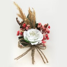 Lora Davet Damat ve Arkadaşları Için Yaka Çiçeği - Çok Renkli 64637