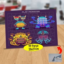 Asilmeydan Heybetli Yaratıklar 99 Parça Puzzle Yapboz TABLO-23-2147780663