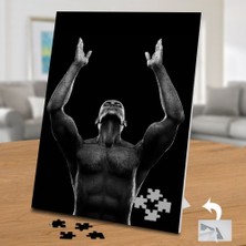 Asilmeydan Ellerini Kaldıran Sporcu Fitness 240 Parça Puzzle YAPBOZ-02058