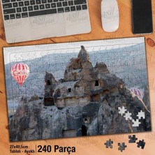 Asilmeydan Asil Hobi Sıcak Hava Balonu - Nevşehir - Kapadokya Yapboz - Ayak Destekli Çerçeveli 240 Parça Puzzle