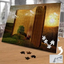 Asilmeydan Yeşil Alanda Dev Kitap  240 Parça Puzzle YAPBOZ-74534