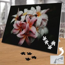 Asilmeydan Beyaz Pembe Çiçek 240 Parça Puzzle YAPBOZ-1851480