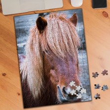 Asilmeydan Sarı Yeleli,esmer At 240 Parça Puzzle YAPBOZ-1967768