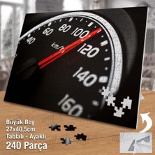 Asilmeydan Asil Hobi Hız - Araba -Oto - Tutku - Heycan Yapboz -Ayak Destekli Çerçeveli 240 Parça Puzzle