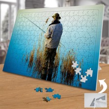 Asilmeydan Balık Tutan Adam 240 Parça Puzzle YAPBOZ-024579