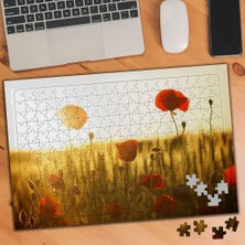 Asilmeydan Gelincik Çiçeği Güneş Işığı  240 Parça Puzzle YAPBOZ-174276
