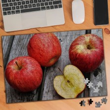 Asilmeydan Üç Tam Bir Yarım Elma 240 Parça Puzzle YAPBOZ-3580560