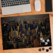 Asilmeydan Gün Batımı New York Şehri 240 Parça Puzzle YAPBOZ-74561