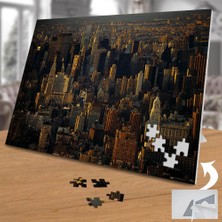 Asilmeydan Gün Batımı New York Şehri 240 Parça Puzzle YAPBOZ-74561