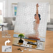 Asilmeydan Asil Hobi Meditasyon - Huzur - Terapi - Kadın Yapboz-Ayak Destekli Çerçeveli 240 Parça Puzzle