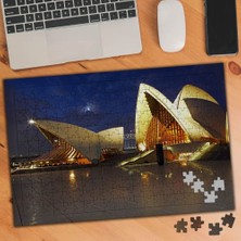 Asilmeydan Sidney Opera Binası - Mimari 240 Parça Puzzle YAPBOZ-74620