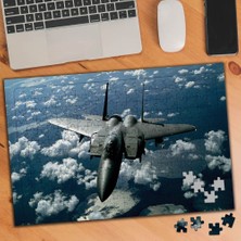 Asilmeydan Gökyüzündeki Askeri Uçak 240 Parça Puzzle YAPBOZ-74523