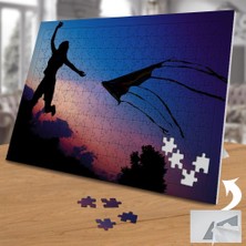 Asilmeydan Uçurtma Uçuran Kız 240 Parça Puzzle YAPBOZ-024987