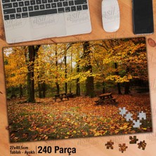 Asilmeydan Asil Hobi - Sonbahar - Sararmış Yapraklar - Orman - Doğa - Yapboz - Ayak Destekli 240 Parça Puzzle