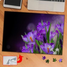 Asilmeydan Narin Mor Kır Çiçekleri 240 Parça Puzzle YAPBOZ-KS70120