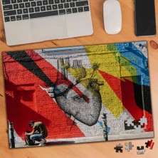 Asilmeydan Kalp Sanat Duvar 240 Parça Puzzle YAPBOZ-002188