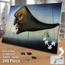 Asilmeydan Asil Hobi Salvador-Dalı - Derin Uyku Yapboz - Ayak Destekli Çerçeveli 240 Parça Puzzle