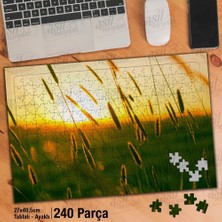 Asilmeydan Asil Hobi Yaz - Akşam Üstü - Twilight - Bitkiler Yapboz -Ayak Destekli Çerçeveli 240 Parça Puzzle