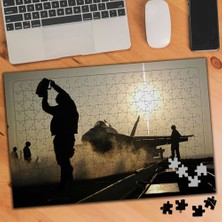 Asilmeydan Kuleden Kalkış Izni Alan Uçak 240 Parça Puzzle YAPBOZ-75117