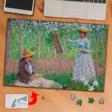 Asilmeydan Giverny'deki Orman, Monet 240 Parça Puzzle Yapboz TABLO-191