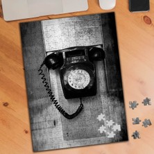 Asilmeydan Siyah Nostalji Telefon 240 Parça Puzzle YAPBOZ-76463