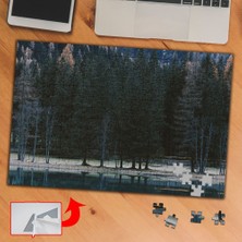 Asilmeydan Ormanda Ağaçlar, Doğa 240 Parça Puzzle Yapboz TABLO-S832