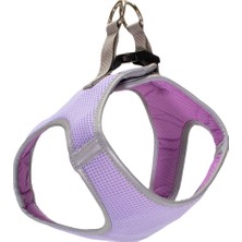 Mita Air Mesh Göğüs Tasması Lila M 10-14 Kg