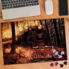 Asilmeydan Ağaçların Arasında Kara Tren 240 Parça Puzzle YAPBOZ-75212