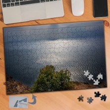 Asilmeydan Yukardan Ağaç ve Deniz 240 Parça Puzzle Yapboz TABLO-945