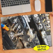 Asilmeydan Cnc Elmas Kesim Takım Tezgahı 240 Parça Puzzle YAPBOZ-96396196