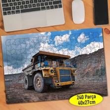 Asilmeydan Hafriyat Kamyon Ev 240 Parça Puzzle YAPBOZ-145873019