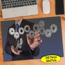Asilmeydan Iş Dünyası Dönen Çarklar 240 Parça Puzzle YAPBOZ-16706670