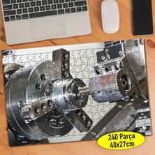 Asilmeydan Cnc Elmas Kesim Takım Tezgahı 240 Parça Puzzle YAPBOZ-62763477