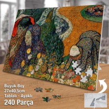 Asilmeydan Asil Hobi Vincent Willem Van Gogh -Sanat -Ressam - Yapboz - Ayak Destekli Çerçeveli 240 Parça Puzzle