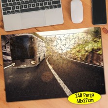Asilmeydan Otobüs Yolculuğu 240 Parça Puzzle YAPBOZ-104236789