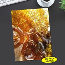 Asilmeydan Motorsiklet Tutkunu 240 Parça Puzzle YAPBOZ-101163437