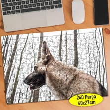 Asilmeydan Ormanda Alman Köpeği 240 Parça Puzzle Yapboz TABLO-107670781