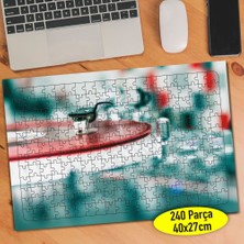 Asilmeydan Dj Turntable Plak Müzik 240 Parça Puzzle YAPBOZ-353387594