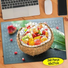 Asilmeydan Çiçekler ve Orman Meyveleri 240 Parça Puzzle YAPBOZ-63803670