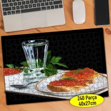 Asilmeydan Kırmızı Havyar Balık Yumurtası 240 Parça Puzzle YAPBOZ-82816063