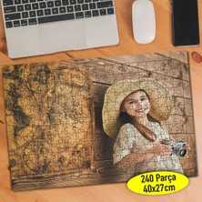 Asilmeydan Fotoğrafçı Minik Kız 240 Parça Puzzle YAPBOZ-109332741