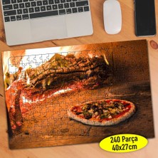 Asilmeydan Taş Fırında Pizza Fast Food 240 Parça Puzzle YAPBOZ-91056698